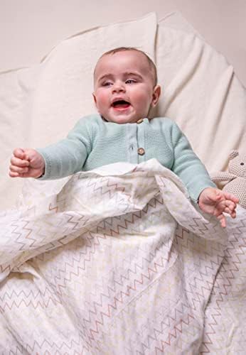 Stellou & Friends Muslin Swaddle שמיכות | תינוק כותנה של מוסלין מקבל שמיכות לבנות ובנים | תינוקות תינוקות